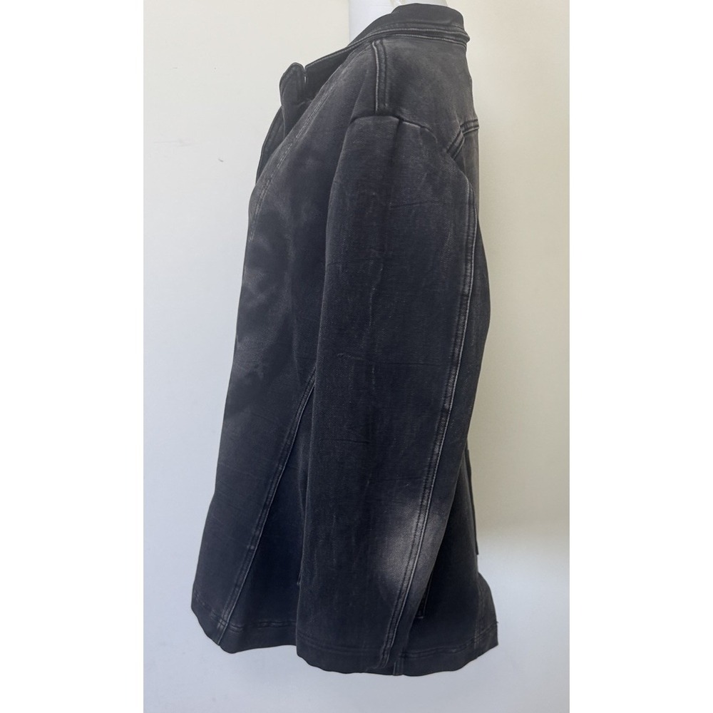 Rundholz Black Label Patana Plantations Denim Jacket Womens XL Black - Picture 7 of 14